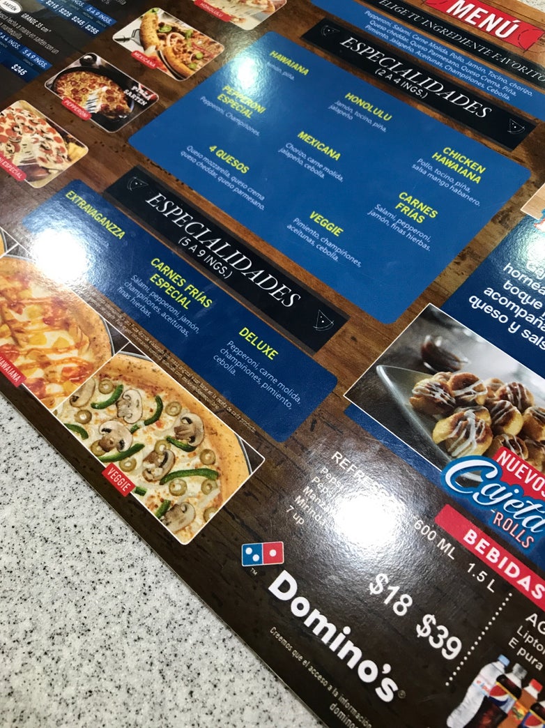 Domino's Cholula Centro Menu - Image 4